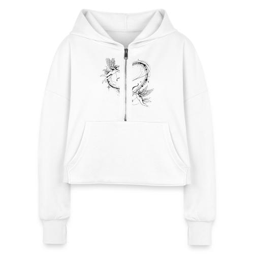 Eternal Union T-Shirt, Mug, & Leggings - Women's Half Zip Cropped Hoodie