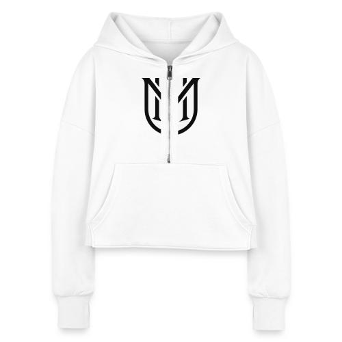 My Other Shirt Is Also Unbranded T-Shirt | Quiet L - Women's Half Zip Cropped Hoodie