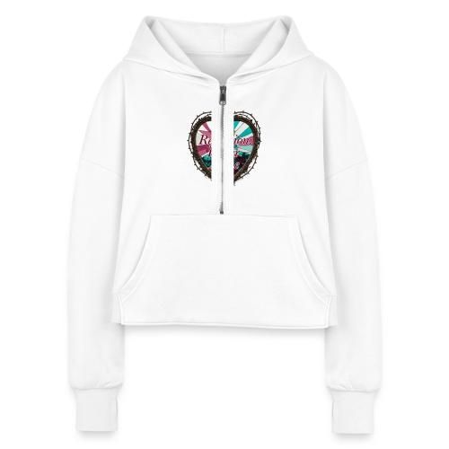 Reflection: Better Alone T-Shirt - Women's Half Zip Cropped Hoodie