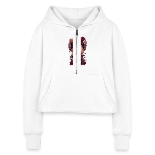 You Unlock the Story of Us Library Gifts T-Shirts - Women's Half Zip Cropped Hoodie