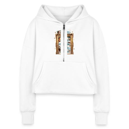 Chief Memory Maker T Shirt, Forgetting Where - Women's Half Zip Cropped Hoodie