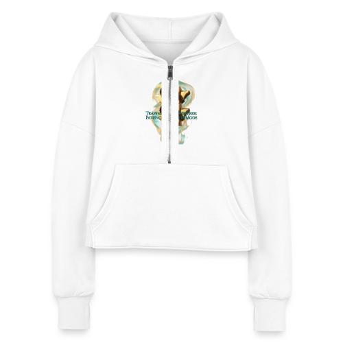 Traffic Light Whisperer T Shirt - Women's Half Zip Cropped Hoodie