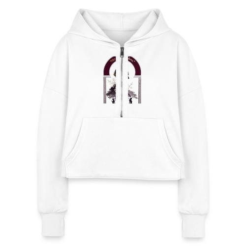 Women's Day Legacy T Shirt, Empowerment Gift 2026 - Women's Half Zip Cropped Hoodie