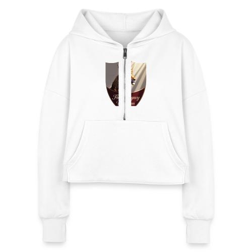 Women's Day Legacy T Shirt, Empowerment Gift 2026 - Women's Half Zip Cropped Hoodie