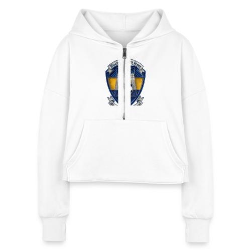 Buenos Aires Icon T Shirt, Soccer City Pride Gift - Women's Half Zip Cropped Hoodie