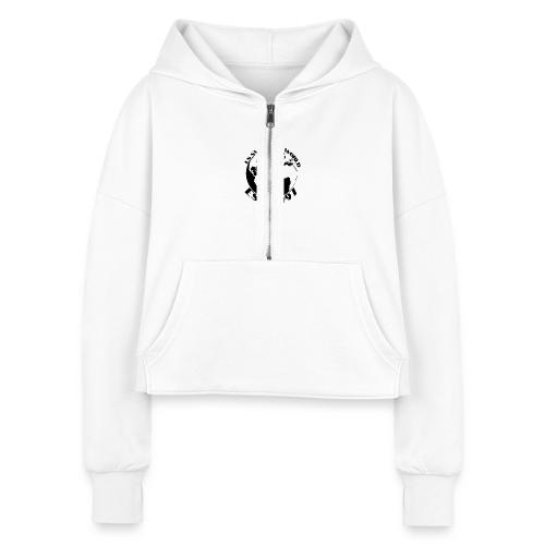LS SWAP THE WORLD Est. 1997 - Women's Half Zip Cropped Hoodie