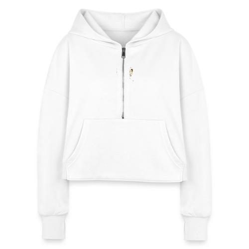 POETIC COLORS - LEGACY - Women's Half Zip Cropped Hoodie