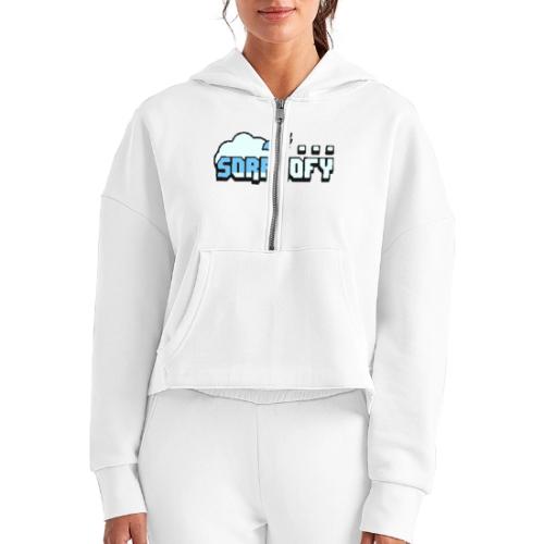 SORANOFY OG - Women's Half Zip Cropped Hoodie