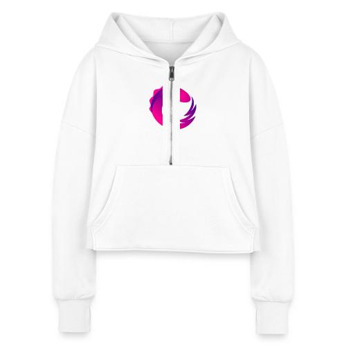 Rx Hoodie - Women's Half Zip Cropped Hoodie