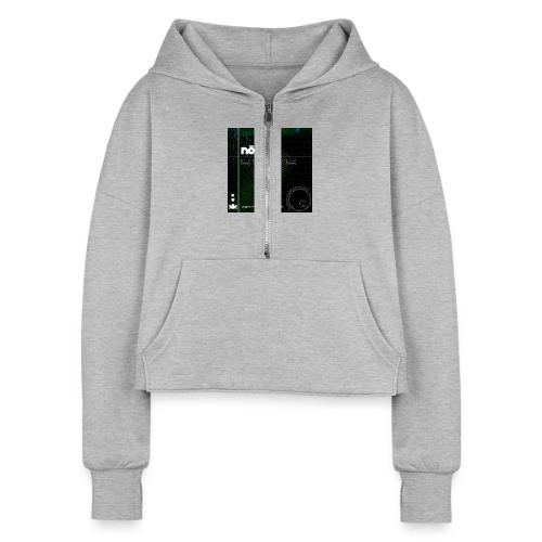 Unit 0 - Women's Half Zip Cropped Hoodie