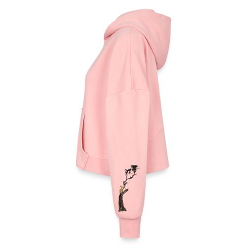 Overlook - Women's Half Zip Cropped Hoodie