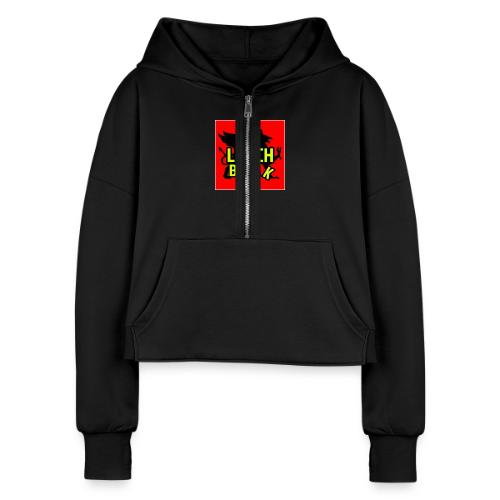 MLB 426 - Women's Half Zip Cropped Hoodie