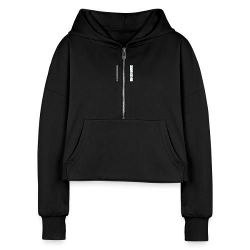 Magically - Women's Half Zip Cropped Hoodie