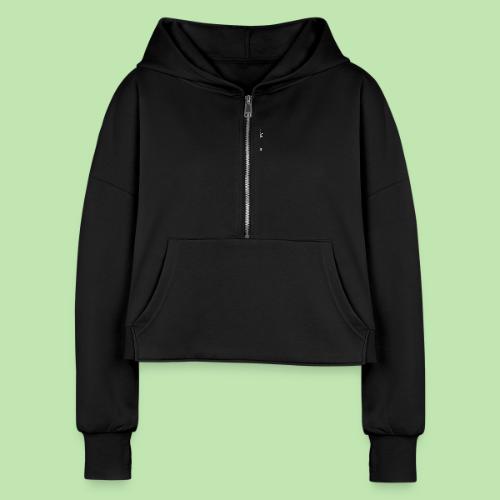 book lover t-shirt, book day shirt, my book is my - Women's Half Zip Cropped Hoodie