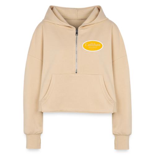 Callihan Auto Parts - Women's Half Zip Cropped Hoodie