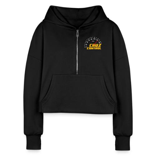 Cruz Control - Women's Half Zip Cropped Hoodie