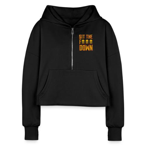 STFD CC 2026 - Women's Half Zip Cropped Hoodie