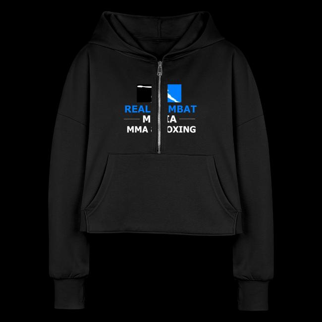 RCM MMA & BOXING Light Blue White Text