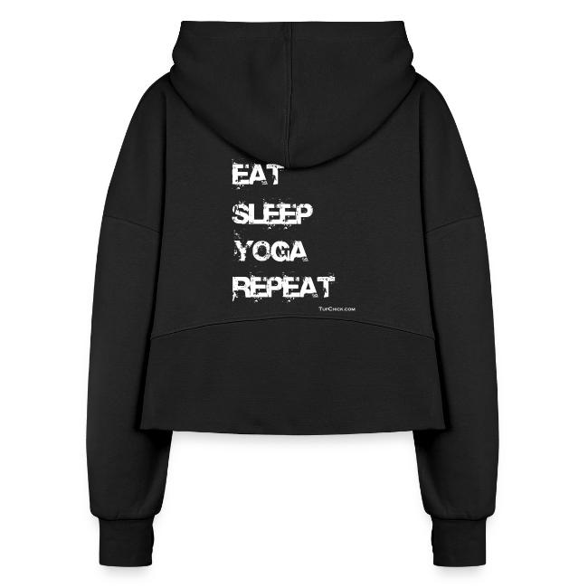 Eat Sleep Yoga Repeat - wb - TC