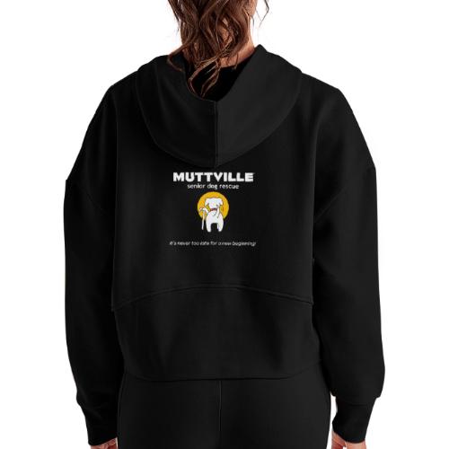 It's never too late for a new beginning! - Women's Half Zip Cropped Hoodie