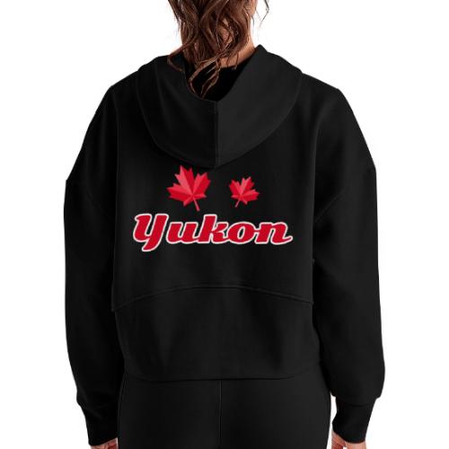 Yukon - Women's Half Zip Cropped Hoodie