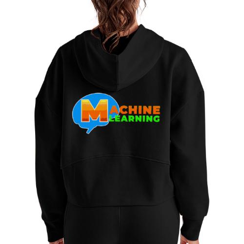 Machine learning - Women's Half Zip Cropped Hoodie
