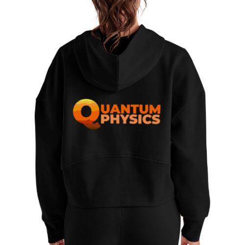 Quantum Physics - Women's Half Zip Cropped Hoodie