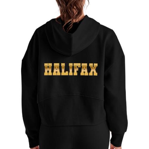 Halifax - Women's Half Zip Cropped Hoodie