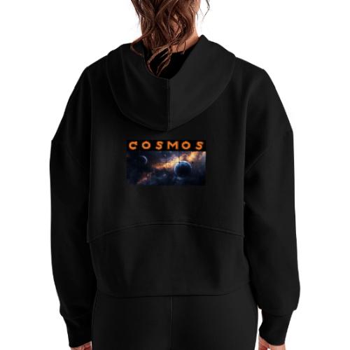 Guardians of the Cosmos - Women's Half Zip Cropped Hoodie