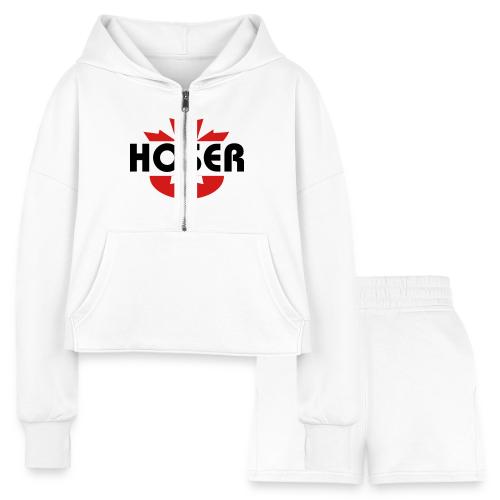 Hoser - Women’s Cropped Hoodie & Jogger Short Set
