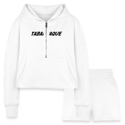 Tabarnaque - Women’s Cropped Hoodie & Jogger Short Set