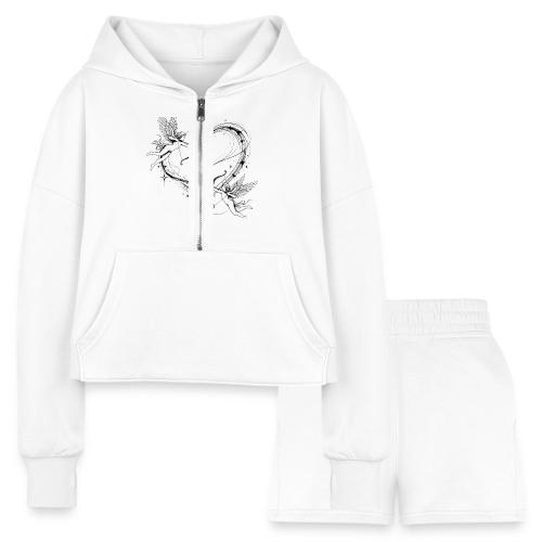 Eternal Union T-Shirt, Mug, & Leggings - Women’s Cropped Hoodie & Jogger Short Set