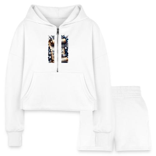 New Year's Resolution T-Shirt - Women’s Cropped Hoodie & Jogger Short Set