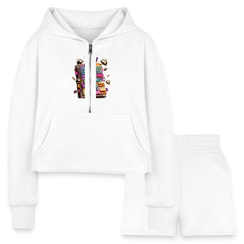 Appointment Coordinator Pro T-Shirt | Herding Cats - Women’s Cropped Hoodie & Jogger Short Set