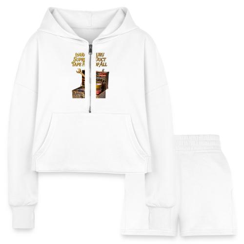 Garage Guru T Shirt - Women’s Cropped Hoodie & Jogger Short Set