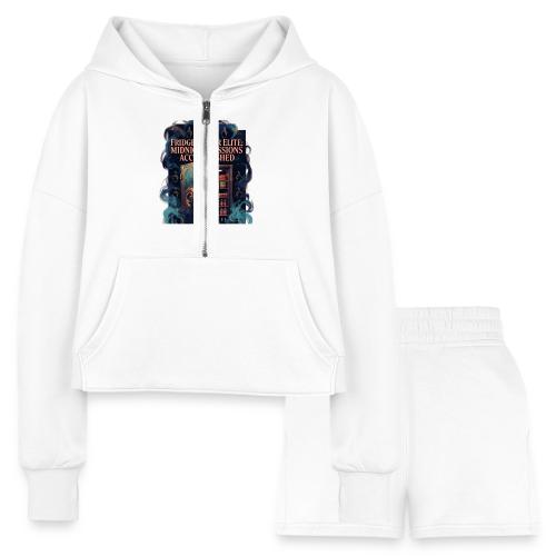 Fridge Raider Elite T Shirt - Women’s Cropped Hoodie & Jogger Short Set