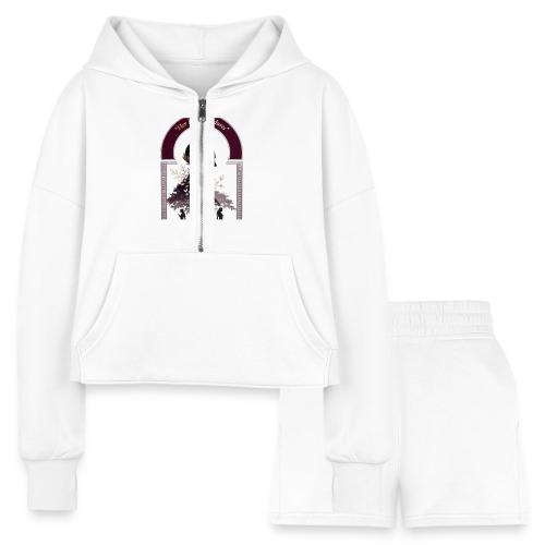 Women's Day Legacy T Shirt, Empowerment Gift 2026 - Women’s Cropped Hoodie & Jogger Short Set