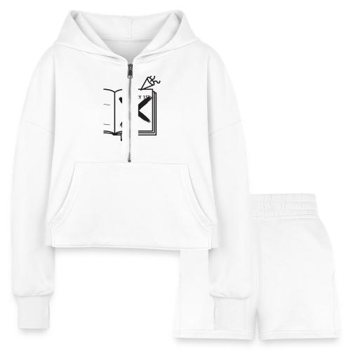 Jan 1st T-Shirt | Sarcastic New Year's - Women’s Cropped Hoodie & Jogger Short Set