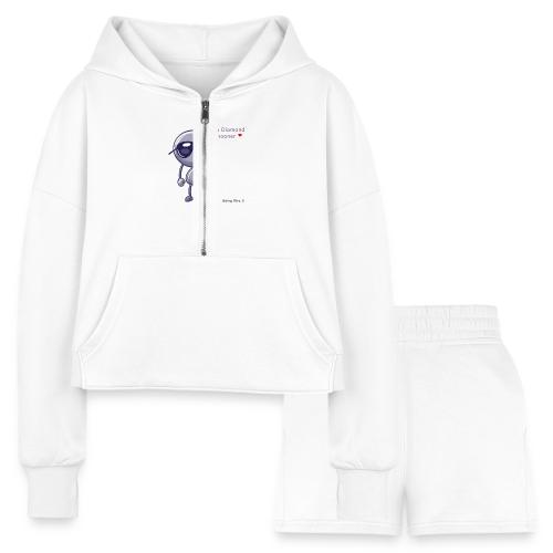 Smoon City 18 I am a Diamond Smooner - Women’s Cropped Hoodie & Jogger Short Set