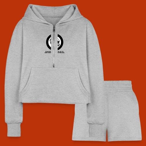 Upsetters Logo v2 - Women’s Cropped Hoodie & Jogger Short Set