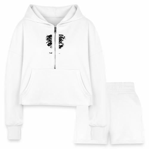 wotc - Women’s Cropped Hoodie & Jogger Short Set