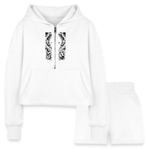 Christian T-Shirt, Poster, & Mug - Women’s Cropped Hoodie & Jogger Short Set