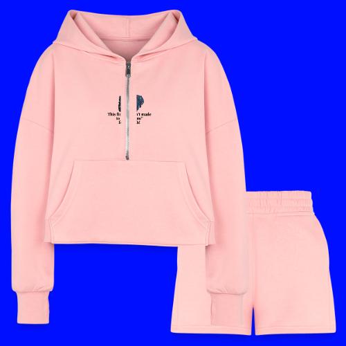 Uncle Sam - Finger - Women’s Cropped Hoodie & Jogger Short Set
