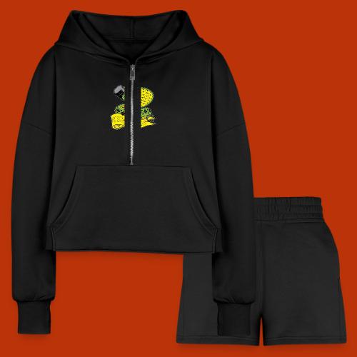 Upsetters Cobra - Women’s Cropped Hoodie & Jogger Short Set