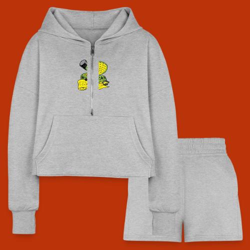 Upsetters Cobra - Women’s Cropped Hoodie & Jogger Short Set