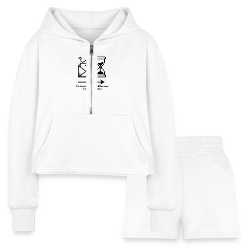 Last Year's Inbox T-Shirt - Women’s Cropped Hoodie & Jogger Short Set