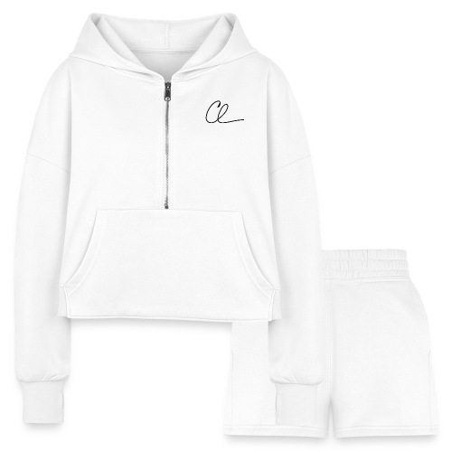 CL Signature - Women’s Cropped Hoodie & Jogger Short Set