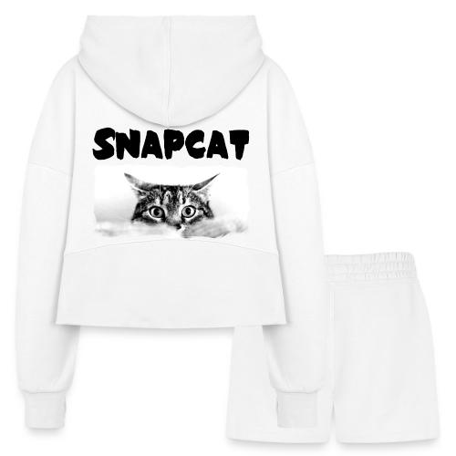 Snapcat - Women’s Cropped Hoodie & Jogger Short Set