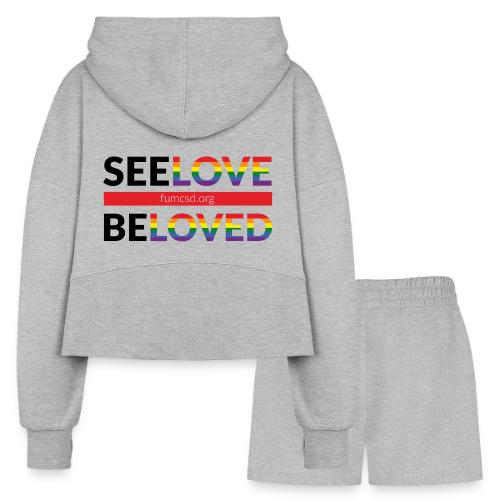 See Love, Be Loved at FUMCSD - Women’s Cropped Hoodie & Jogger Short Set