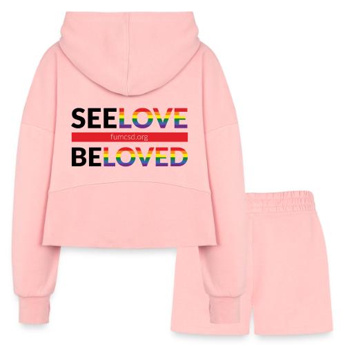 See Love, Be Loved at FUMCSD - Women’s Cropped Hoodie & Jogger Short Set